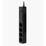 Proove Power Socket P-04 Extension Cord with 4 Sockets, 4 USB and 2 Type-C (2 m, Black)